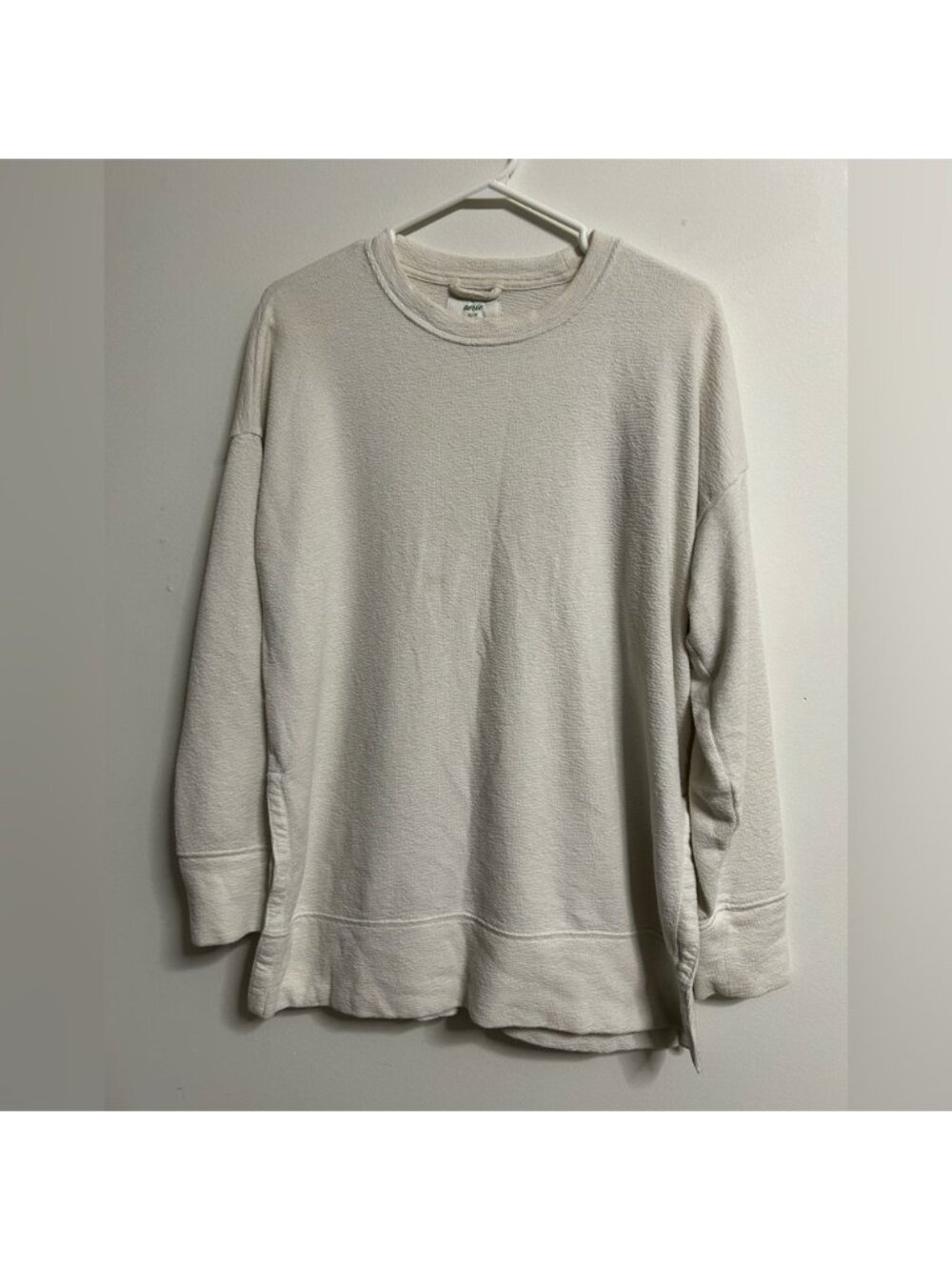 Aerie Cream Oversized‎ Crewneck